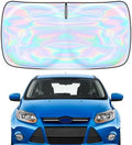 Windshield Sun Shade Cover for Ford Focus 2012-2018 - 4 Layers Sunshade Compatible with Ford Focus Foldable Front Window Sunshade Sun Visor Protector Block UV Rays Keep Your Car Cooler Car Accessories by Unknown