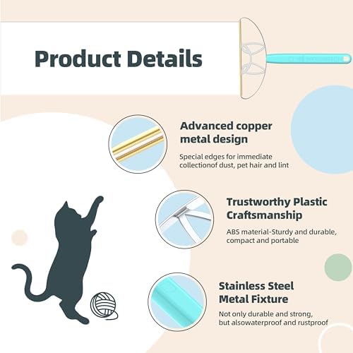 Flex Max Pet Hair Remover by LINTPLUS-Adjustable Pet Hair Removal Tool 2X More Effective Than Pro, Dog & Cat Hair Remover for Rugs, Couches & Pet Towers-Effortlessly Removes All Hair! - Image 4