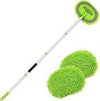 Ordenado 62" Car Wash Brush kit with Long Handle & Scratch-Free Refill Head by Ordenado