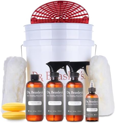 Dr. Beasley's Matte Paint Prescription Detailing Kit with Accessories Included, Designed for Matte Cars and Motorcycles, 100% VOC Free, 2 Years of Protection, 40 Ounce - Image 2