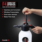 Suds Lab F4 Foaming Pump Sprayer, 70 oz. UV Resistant Canister, Ergonomic - Image 3