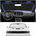 Custom Fit Windshield Sun Shade for Dodge Challenger 2015-2026 by Unknown
