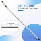 Threlaco 39" Air Filter, Radiator Cleaning Wand for High Efficiency Cooling Systems and Radiators, Air Cleaning Wands for Blow out Wash out Kit, Home Car Truck Power Washer Wand - Image 2