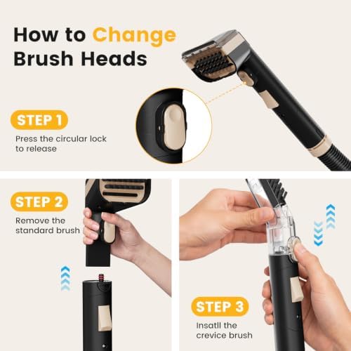 NEWBULIG Carpet and Upholstery Cleaner Machine Portable Carpet Shampooer - Image 4