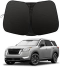 Foldable Front Windshield Sunshade for Nissan Pathfinder 2022-2026 by GZSH