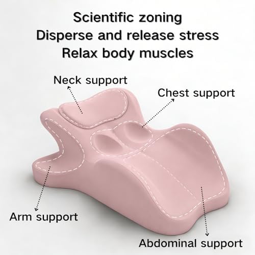 Couples Pillow Reading Pillow 27° Lift Ergonomic Memory Foam Cushion for Intimacy, NeckPillow, Multi-Functional Back Support Pillow with Replaceable Small Pillows, Comfort(Blue,25"x22"x18") - Image 5