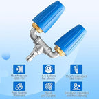 Dual Turbo Nozzle Pressure Washer, 1/4" Quick Connector, 4000 PSI - Image 3