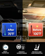 Foldable Front Windshield Sunshade fit for Toyota Tundra 2007-2021 - Image 2