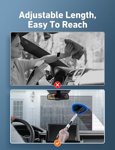 AstroAI 26" Super-Long Windshield Cleaner Tool & Car Interior Detailing Kit - Image 3