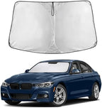 EcoNour Windshield Sunshade Compatible for BMW 3 Series 2013-2016 2017 2018 by EcoNour