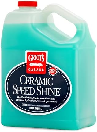 Griot's Garage Ceramic Speed Shine Detail Spray for Car Detailing, Provides a High-Gloss Finish and Extends Life of Coatings, 10986, One Gallon by GriotsGarage