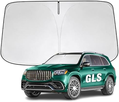Windshield Sun Shade for Mercedes Benz GLS GLS350 GLS450 2017-2026 Sunshade by YIZHUOMY