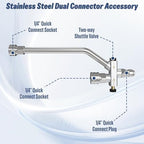 Foam Cannon Dual Connector for Pressure Washer, 1/4" Quick Connector - Image 4