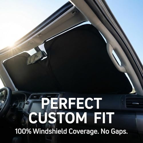 for 2022 2023 2024 2025 2026 Honda Civic 11th Gen Sedan Windshield Sun Shade, Custom Fit for Civic LX EX EX-L Touring Front Window Sun Visor, Foldable UV Blocking Car Accessory - Image 5