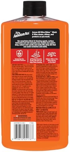 Armor All Ultra Shine Car Wash and Wax, Car Wax and Cleaner for Cars, Trucks and Motorcycles, 16 Fl Oz - Image 2