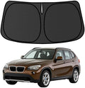 X1 E84 Customized Windshield Sun Shade for 2011 2012 2013 2014 2015 X1 E84 Front Window Sunshade Visor Protector Foldable Blocks UV Rays Keep Car Cooler Accessories by aatoppus