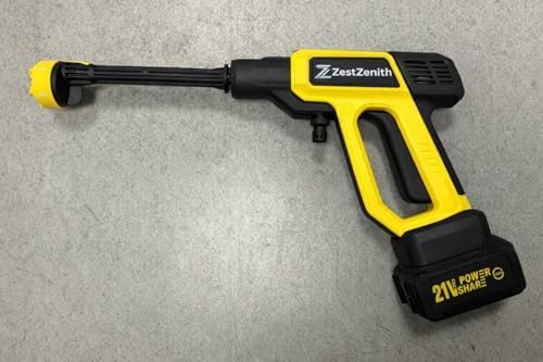 Cordless Pressure Washer Battery Powered, Handheld Cordless Power Washer by Unknown