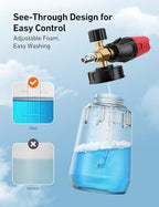 AstroAI Foam Cannon for Pressure Washer with 1/4" Quick Connect Plug, 1 L - Image 2