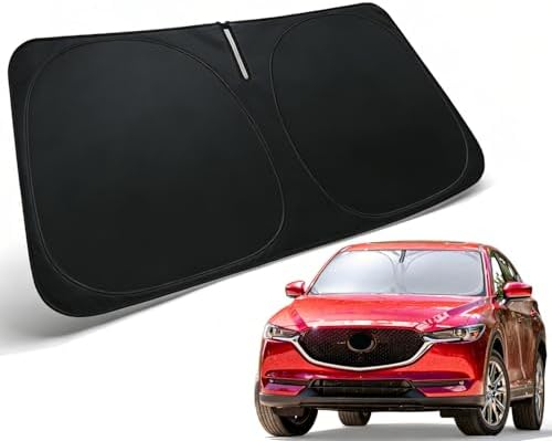 Windshield Sun Shade for 2017-2025 2026 Mazda CX-5, by PAIMOHO
