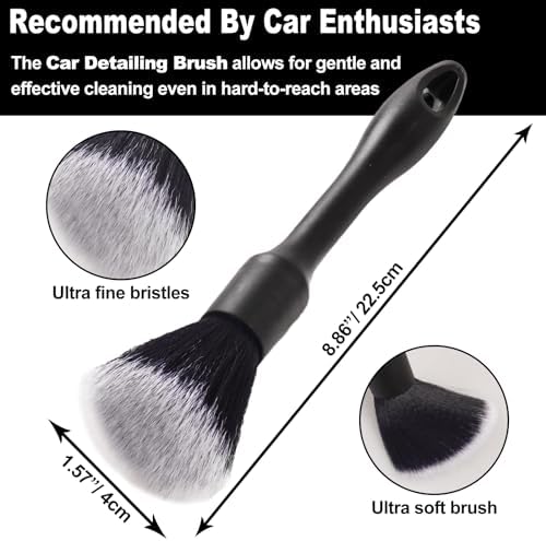 3PCS Wheel Brush Kit for Cleaning Wheel and Tire, Wheel and Rim Brush, Car Detailing Brushes, Bendable & Durable Car Wheel Rim Cleaner Brush Set,Car Detailing Cleaning Brush Supplies Kit - Image 4