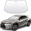 Front Windshield Sun Shade Custom Fit Compatible for UX 2019-PRESENT ux200 ux250h ux300h Sunshade Foldable UV Ray Reflector Sun Visor Protector Accessories Shield Cover Reflective (UX 2019-present) by akarin