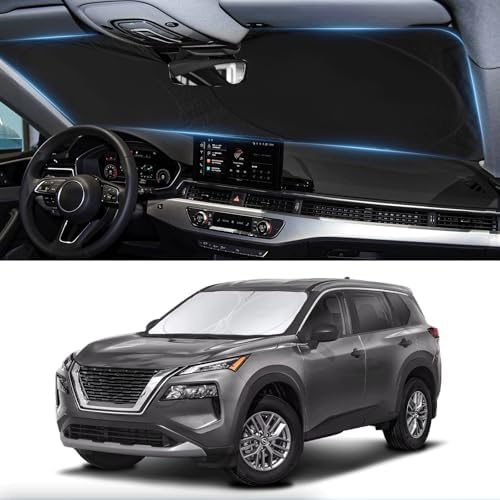Custom Fit Rogue Windshield Sunshade for 2023-2025 2026 Nissan Rogue Shades by INSAUTO