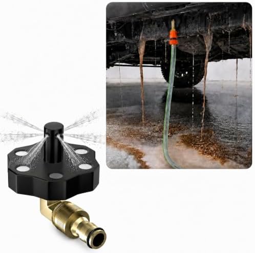 Magnetic Chassis Flusher Kit, Truck Frame Flusher for Undercarriage Cleaning, Car Chassis Washer Flusher Tool for Garden Hose。 by Unknown
