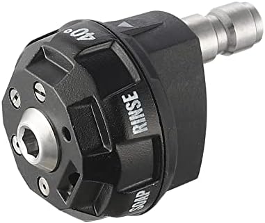 MeteorBlast 6 in 1 Quick Change over Adjustable Pressure Washer Nozzle Tips by Meteor+Blast