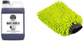 Chemical Guys CWS_1010_64M Car Wash Starter Bundle - Maxi-Suds II Foaming Car Wash Soap, 64 oz, Grape Scent + Green Chenille Wash Mitt (2 Items) Works on Cars, Trucks, SUVs, RVs & More by ChemicalGuys