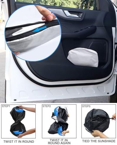 Foldable Front Windshield Sunshade fit for Ford Escape 2020-2025 2026 - Image 4