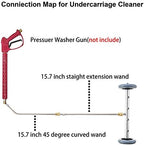 RIDGE WASHER Pressure Washer Undercarriage Cleaner, 16 Inch, 4000 PSI - Image 2
