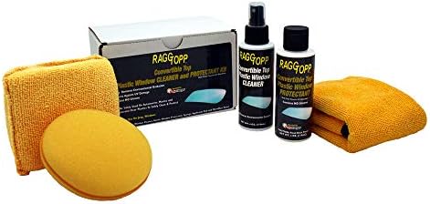 RAGGTOPP/SOFTTOPP Convertible Top Plastic Window Cleaner & Protectant Kit by RAGGTOPP