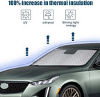 6 Layers Windshield Sun Shade for Cadillac Lyriq 2023-2025 - Image 6