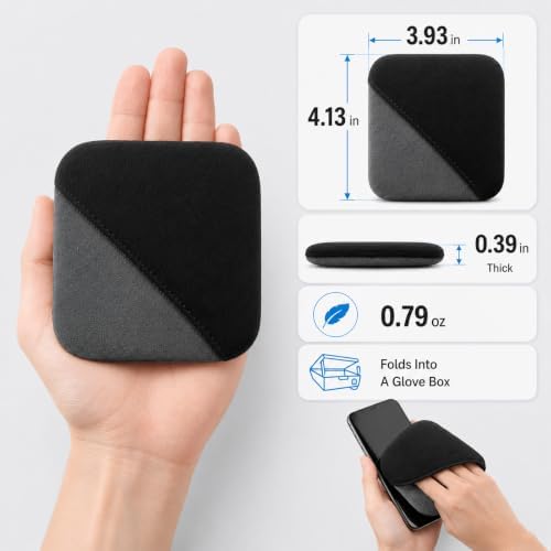 Car Screen Cleaner, Reversible Microfiber Cleaning Pad for Dashboard - Image 5