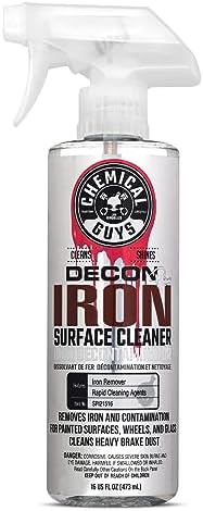 Chemical Guys, Decon Pro Iron Remover & Wheel Cleaner, Fallout Spray, 16 oz by ChemicalGuys