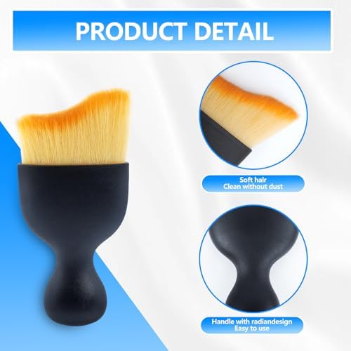 IPELY 6 Pack Car Cleaning Supplies – Car Duster Interior & Brush Interior & Cleaning Gel, Car Detailing Cleaning Kit for Cars, Trucks, SUVs & RVs - Image 7