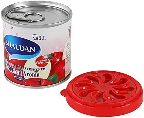 Auto Dynasty My Shaldan Japanese Room/Car Limonene Gel Natural Air Freshener Cans, Apple Scent, 80g - Image 5