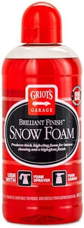 Griot's Garage Brilliant Finish Snow Foam, Foaming Car Wash Soap for Deep Cleaning and Glossy Shine, Use with Foam Cannons or Foaming Sprayers, 10848, 48oz by GriotsGarage