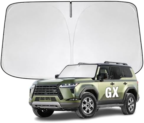 Windshield Sun Shade for Lexus GX GX550 2024-2026 Sunshade by YIZHUOMY
