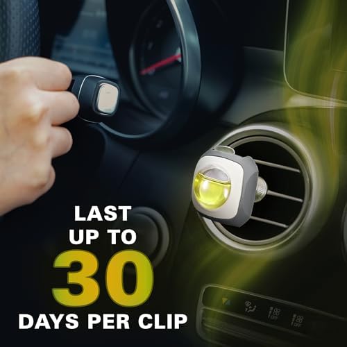 Air Jungles Lemon Ginger Scent Car Air Freshener Vent Clip 6 Ct - Image 6