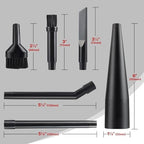 Shop-Vac Micro Cleaning Nozzle Kit, 1-1/4" Vacuum Attachments, 6 Pieces - Image 3