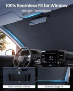 REEVAA Car Windshield Sun Shade for Dodge RAM 1500 (2026-2019) - Image 5