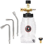 Tool Daily Chemical Injector for Pressure Washer, 3 Curved Rod, Soap Nozzle by ToolDaily