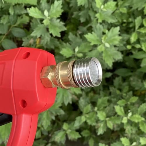 Pressure Washer Tips Spray Nozzle Soft Rain Shower Head Sprinkler with 1/4 Quick Connect Adapter for Power Washers Gun Car Washing Automobile Tire Detailing Cleaning Garden Watering - Image 4