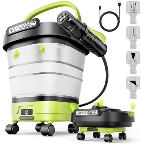 Portable Pressure Washer with 12L Foldable Large Capacity Tank by StupidFrog