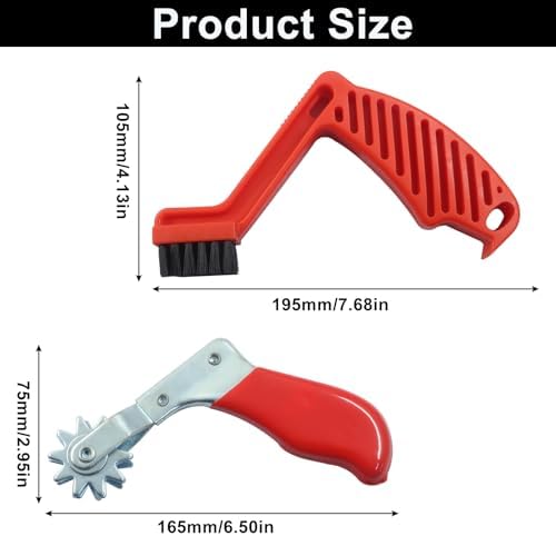 Polishing Pad Cleaner Tool Set, Red - Image 2