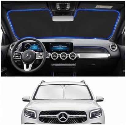 Custom Fit Windshield Sun Shade for Mercedes Benz GLB 2020-2026 by Unknown