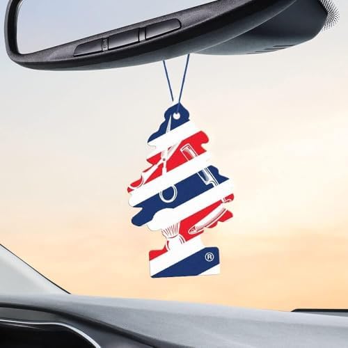 Little Trees Car Air Freshener 6-Pack (Fresh Shave) - Image 4