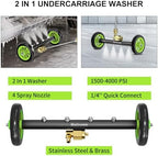 Undercarriage Pressure Washer Attachment 16 inch, Water Broom 4000 PSI - Image 2