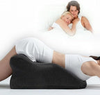 Ergonomic Contoured Couples Intimacy Memory Foam Pillow with Removable Headrest, 27° Angled Support for Neck and Waist, Massages, Reading, Relaxing & Leg Elevation, Removable Washable Cover - Image 3